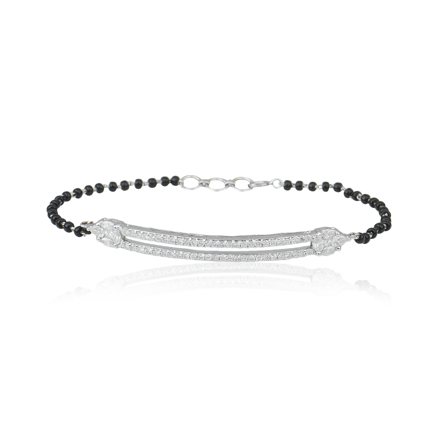 Midnight Lattice Bracelet