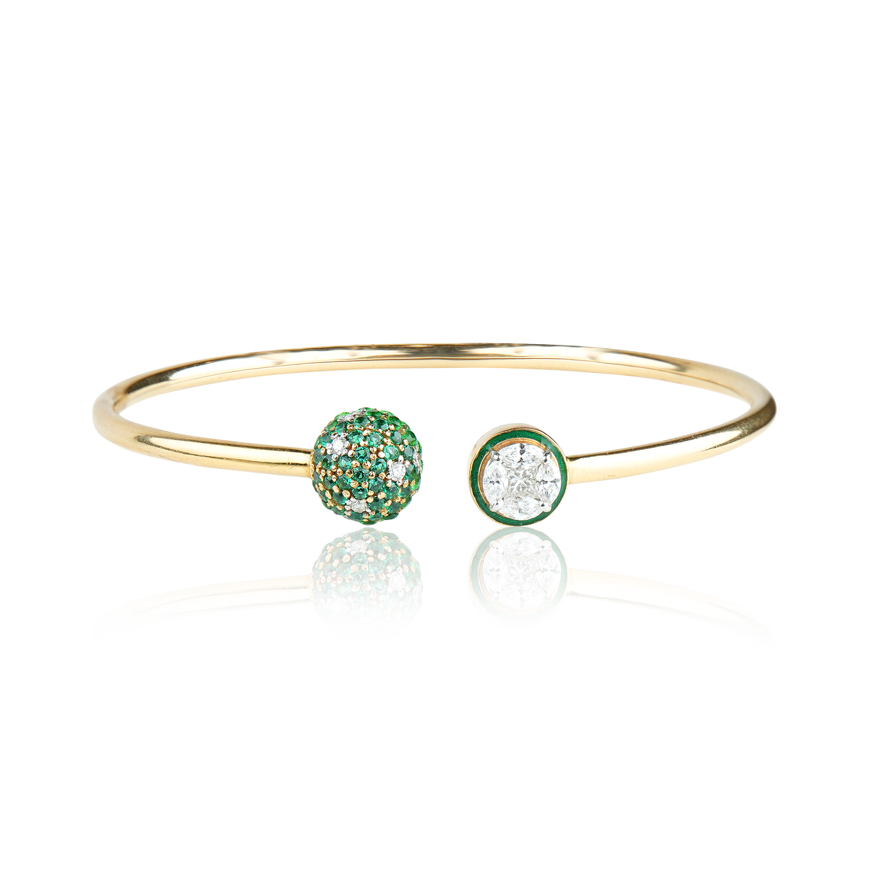 Product image of Glitz Galore Emerald Bracelet