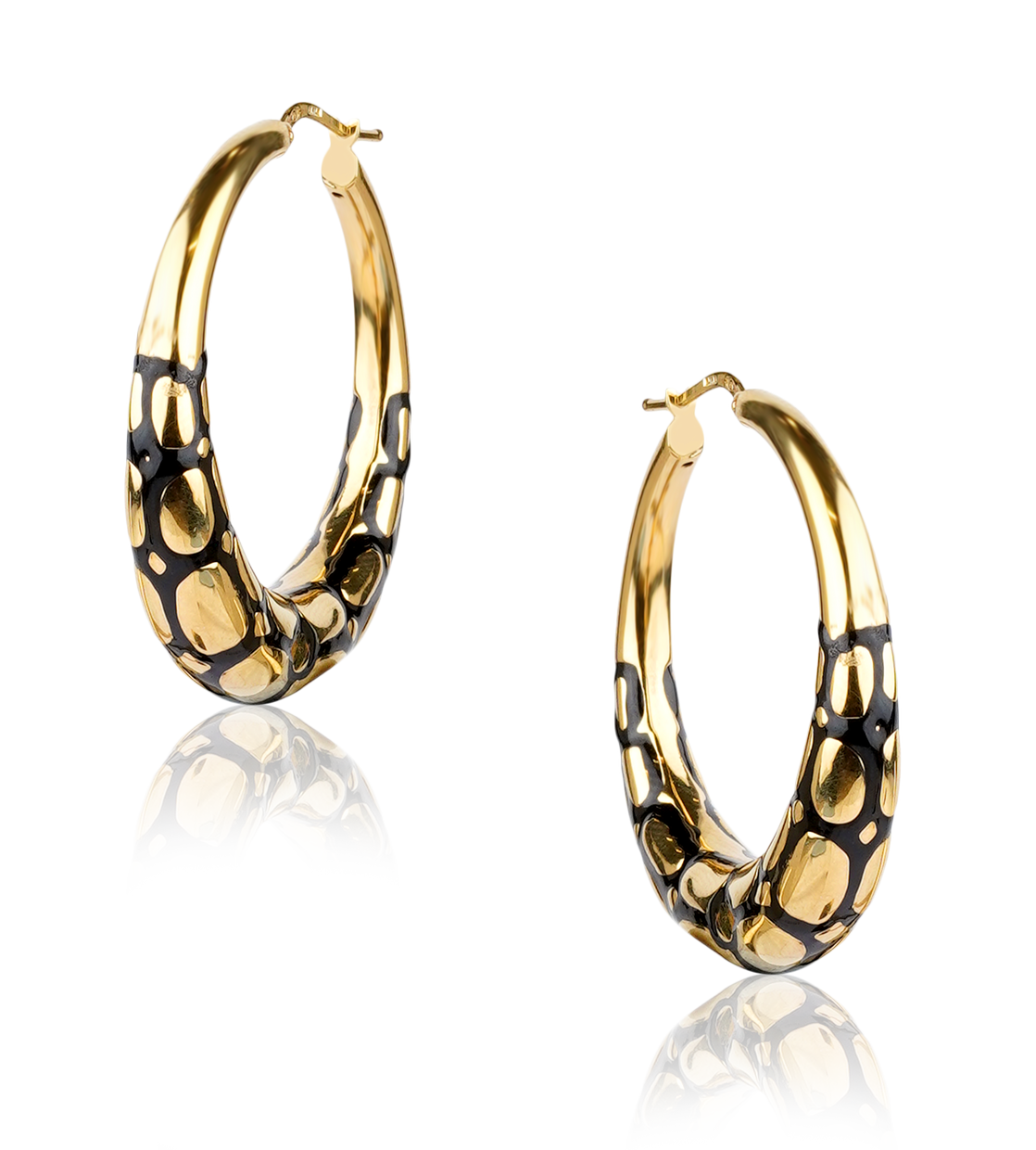 Product image of Ethereal Eclipse Hoops Earrings