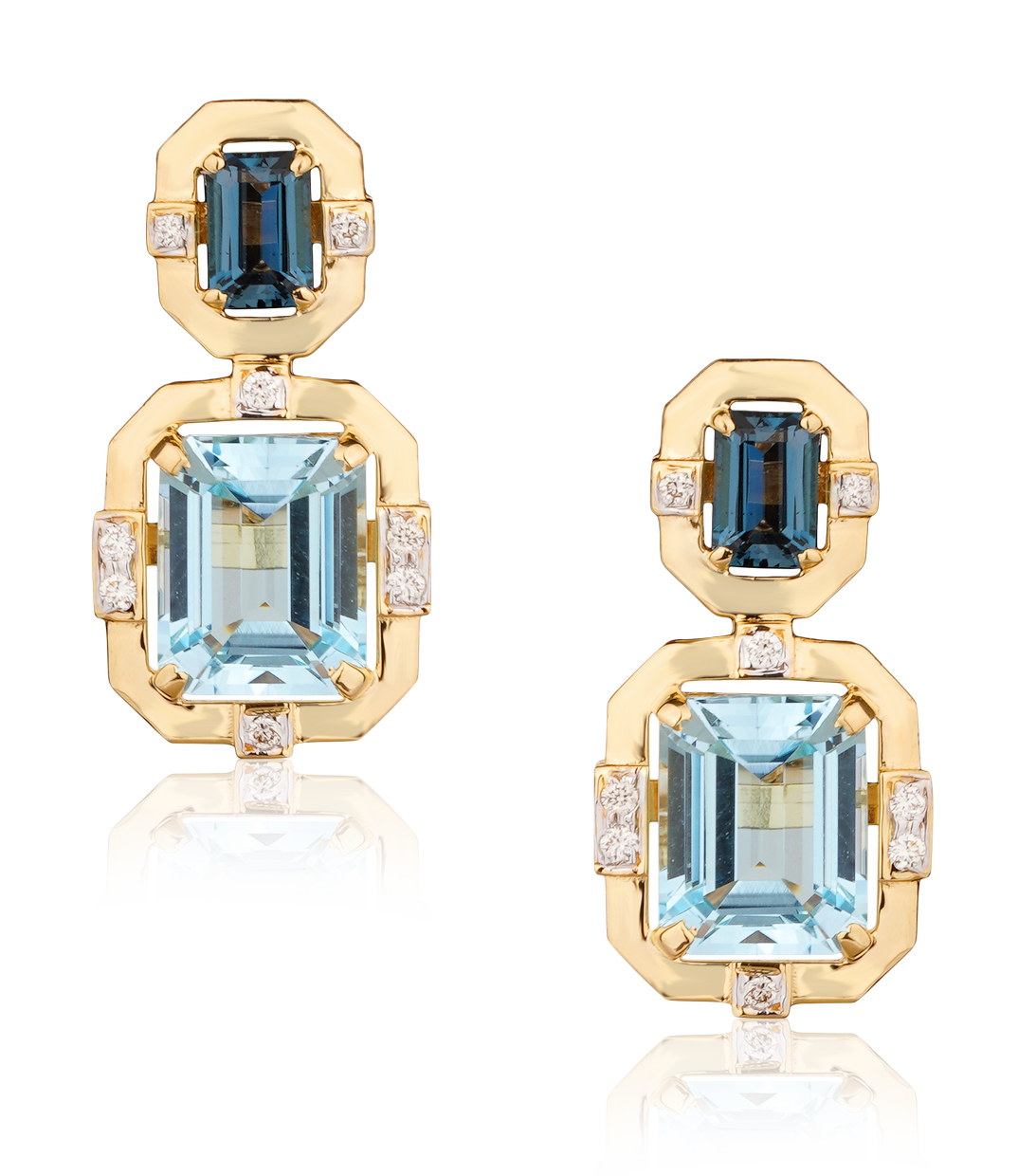 Product image of Azure Symphony Earrings