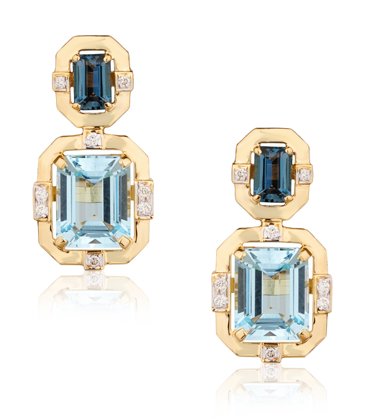 Product image of Azure Symphony Earrings
