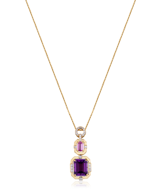 Product image of Verdant Brilliance Smoky Quartz Necklace