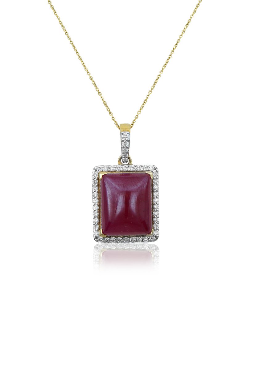 Product image of Oxblood Crimson Pendant