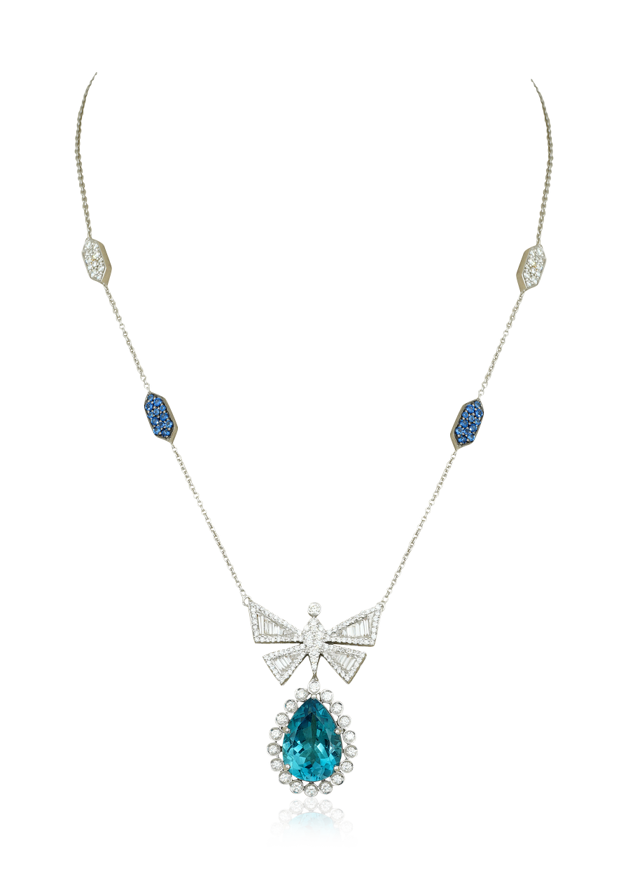 Product image of Aqua Shimmer Necklace