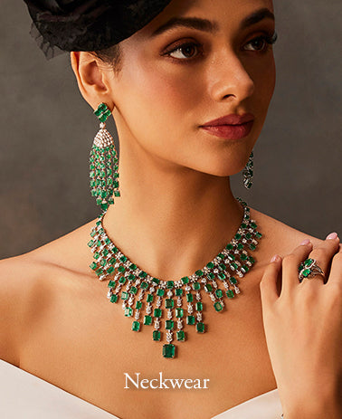 Designer gemstone necklace