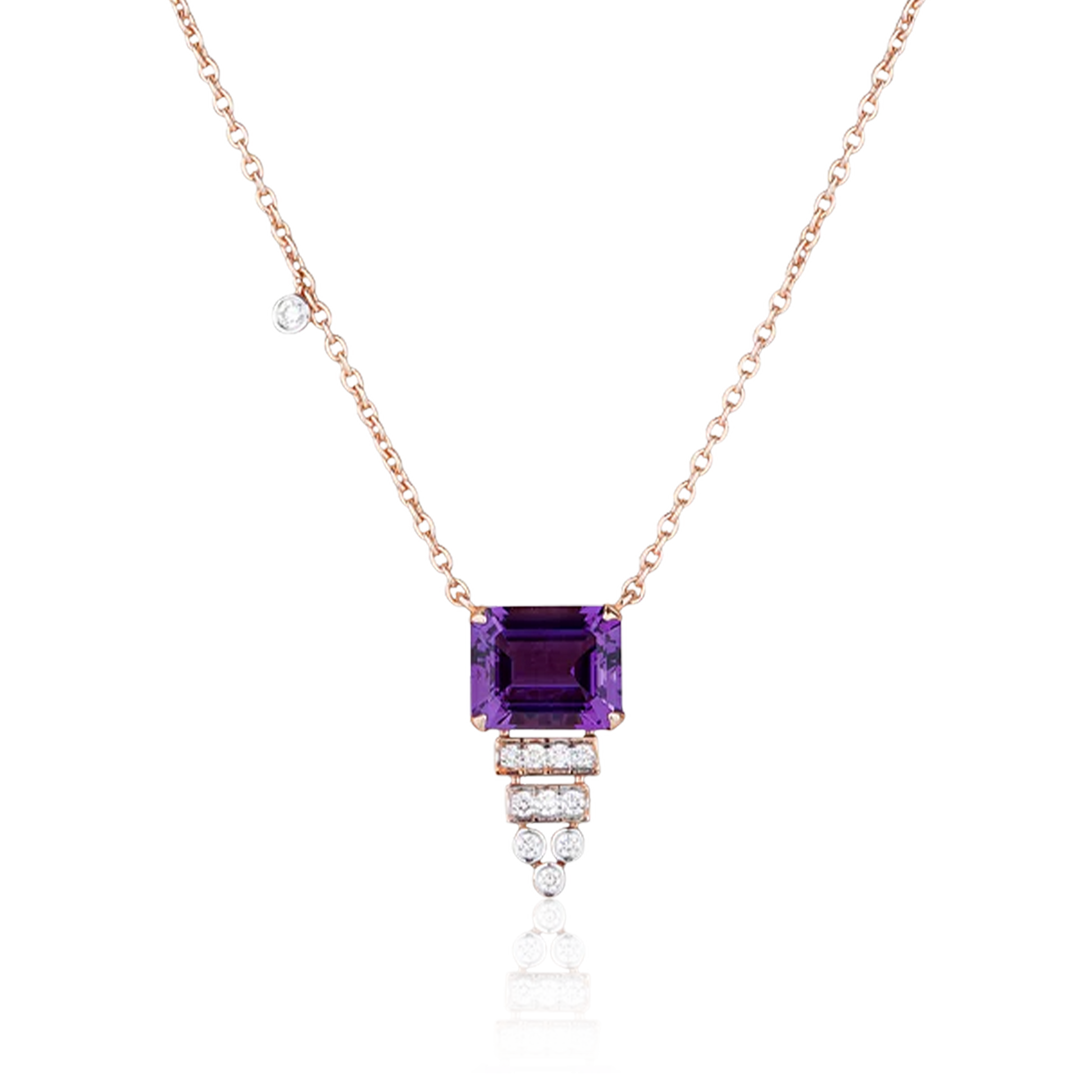 Violet Radiance Necklace