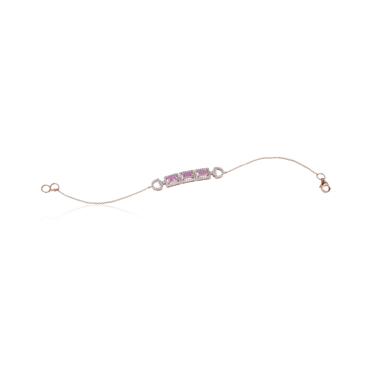 Blush Charm Bracelet