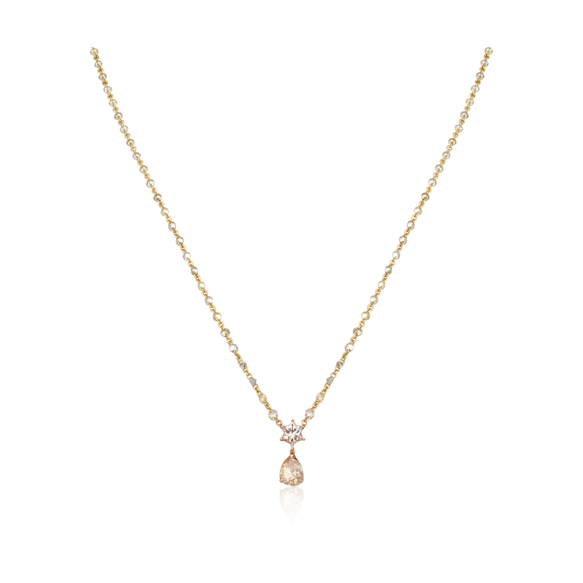 Morning Star Drop Necklace