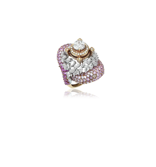 Shimmer Petal Ring