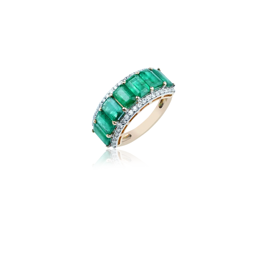 Product image of Emerald Eternal Band Ring