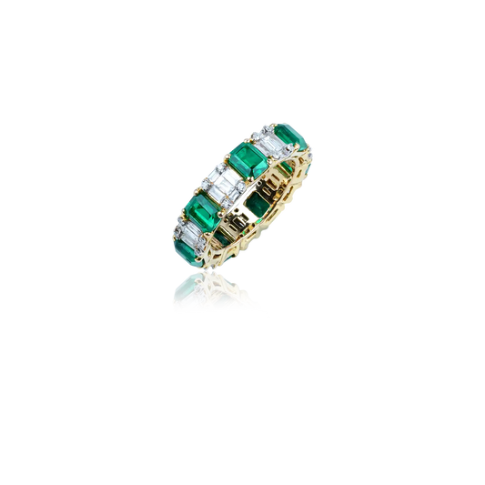 Product image of Emerald Love Band Ring