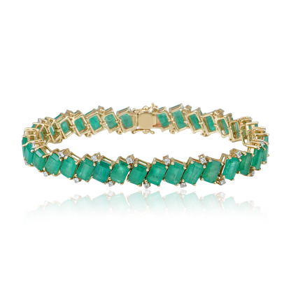 Product image of Emerald Track Bracelet