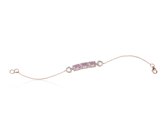 Blush Charm Bracelet