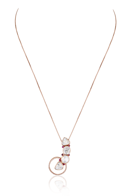 Product image of Polki Orbit Necklace