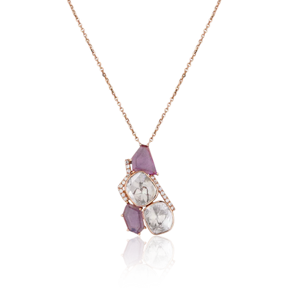 Crimson Harmony Necklace