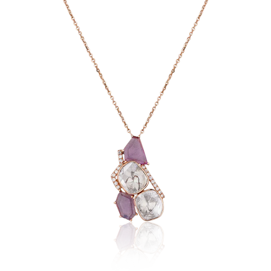 Crimson Harmony Necklace