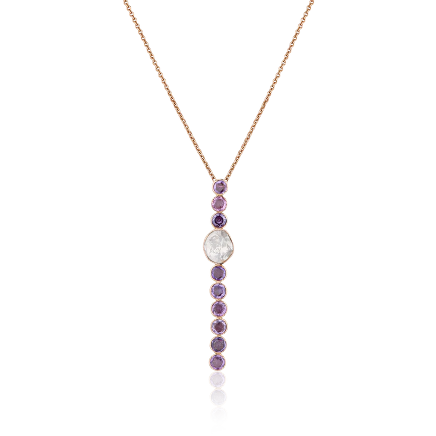 Crimson Cascade Necklace