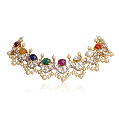 Celestial Navratan Necklace