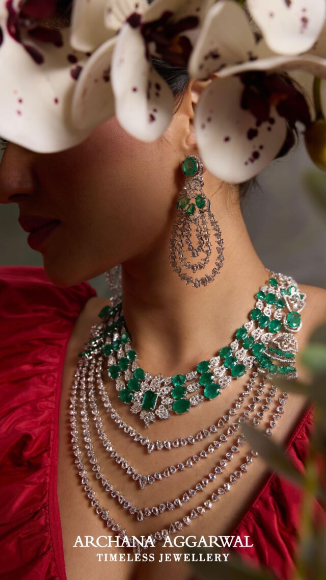 Experience the soulful essence of our new collection that captures the heart of regal opulence. ✨

Immerse yourself in the captivating elegance of exceptional craftsmanship and unveil heirloom treasures that eloquently express your personal narrative 💎
.
Flagship showroom:
📍Ambawatta One, H-5/1, Kalkadas Marg, Mehrauli, New Delhi 110030
Please call +91 70115 15094 to make an appointment.

Looking forward to seeing you soon!
.
#Heirloom #timeless #elegant #legacy #Diamonds #Ruby #Emerald #Signaturejewellery