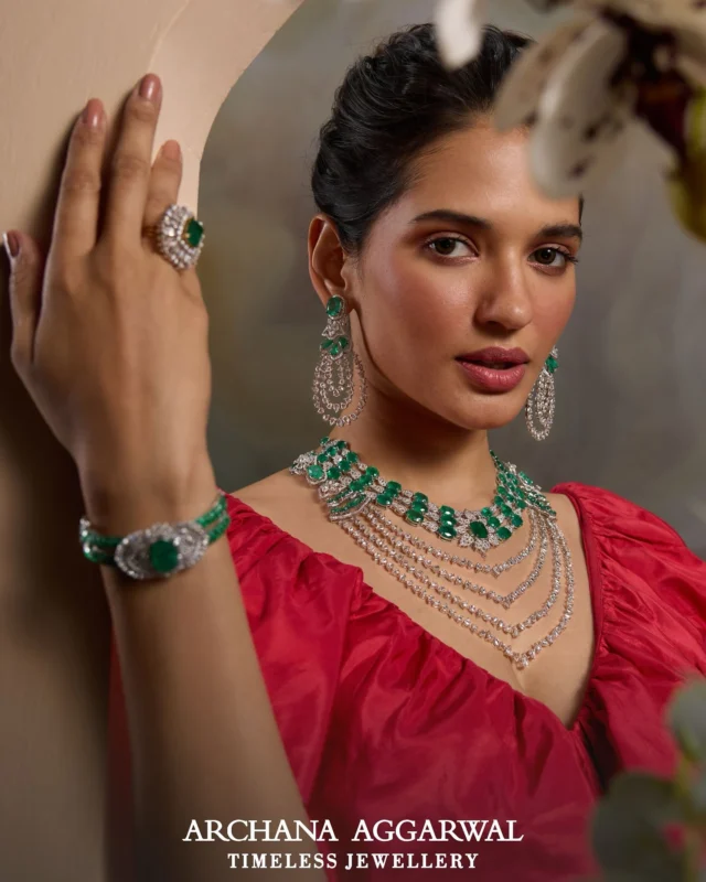 Experience the soulful essence of our new collection that captures the heart of regal opulence. ✨

Immerse yourself in the captivating elegance of exceptional craftsmanship and unveil heirloom treasures that eloquently express your personal narrative 💎
.
Flagship showroom:
📍Ambawatta One, H-5/1, Kalkadas Marg, Mehrauli, New Delhi 110030
Please call +91 70115 15094 to make an appointment.

Looking forward to seeing you soon!
.
#Heirloom #timeless #elegant #legacy #Diamonds #Ruby #Emerald #Signaturejewellery